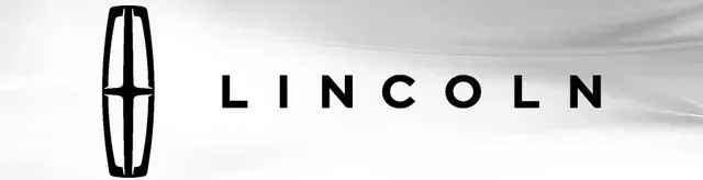 Lincoln logo with black emblem and wordmark on a white background