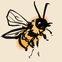 Yellow bee