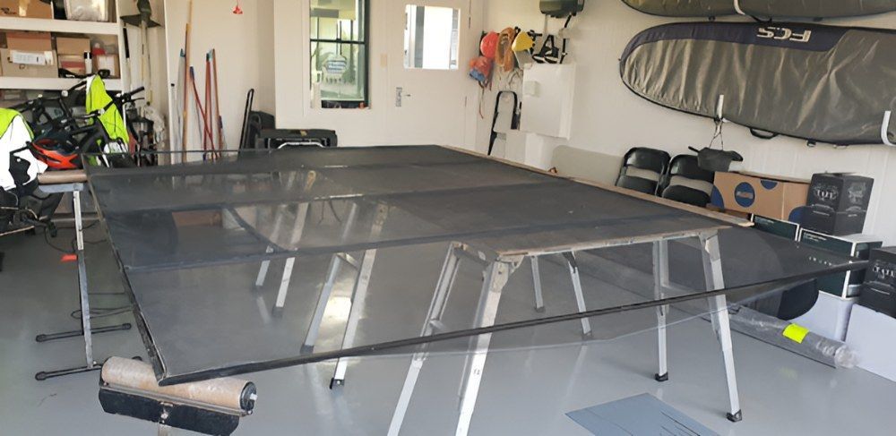 A Screen is Being Repaired — North Coast Screens & Repairs in Goonellabah, NSW