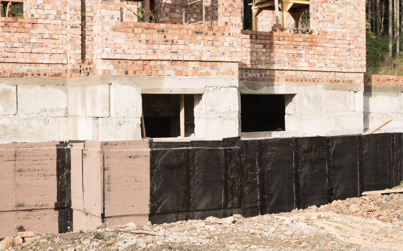 Basement waterproofing