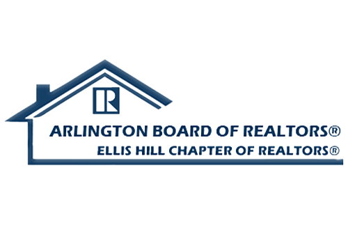 The arlington board of realtors ellis hill chapter of realtors logo