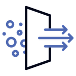 An icon of a window with arrows pointing in different directions.