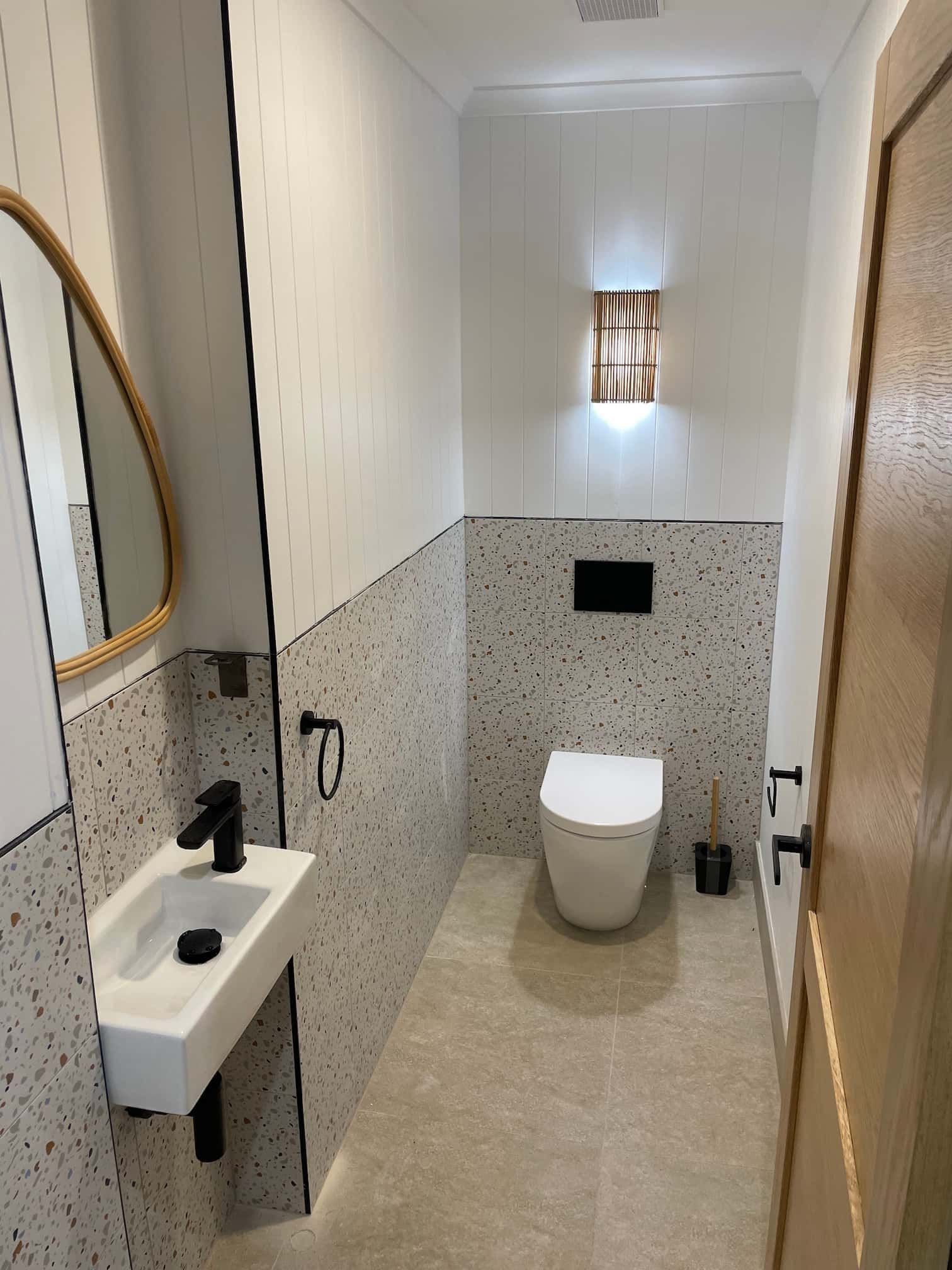 A commercial bathroom on the gold coast