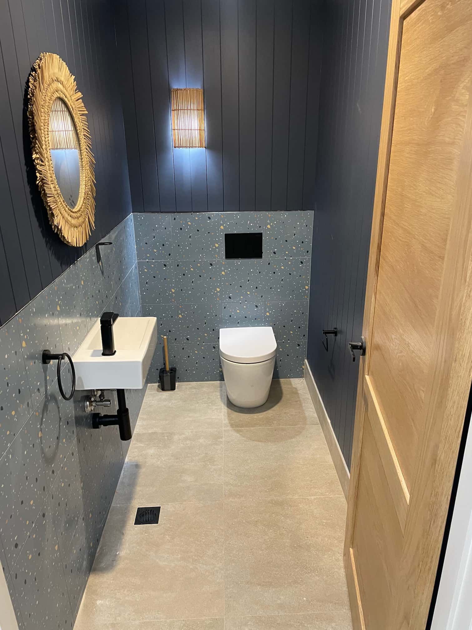 A commercial bathroom fitout