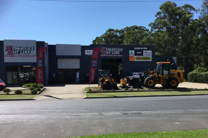Hydraulic Hoses on a Crane — Hydraulic Repair Service Coffs Harbour, NSW