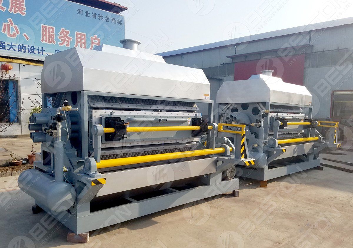 Get a Reasonal Egg Tray Making Machine Price in India from Beston