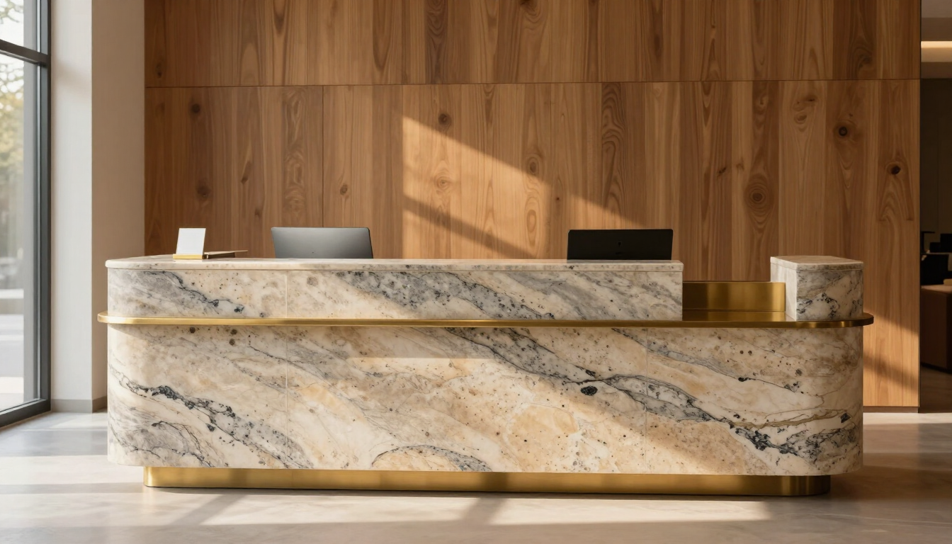 Studio reception detail