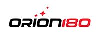Orion180 logo with black text and red accents, a red star icon.