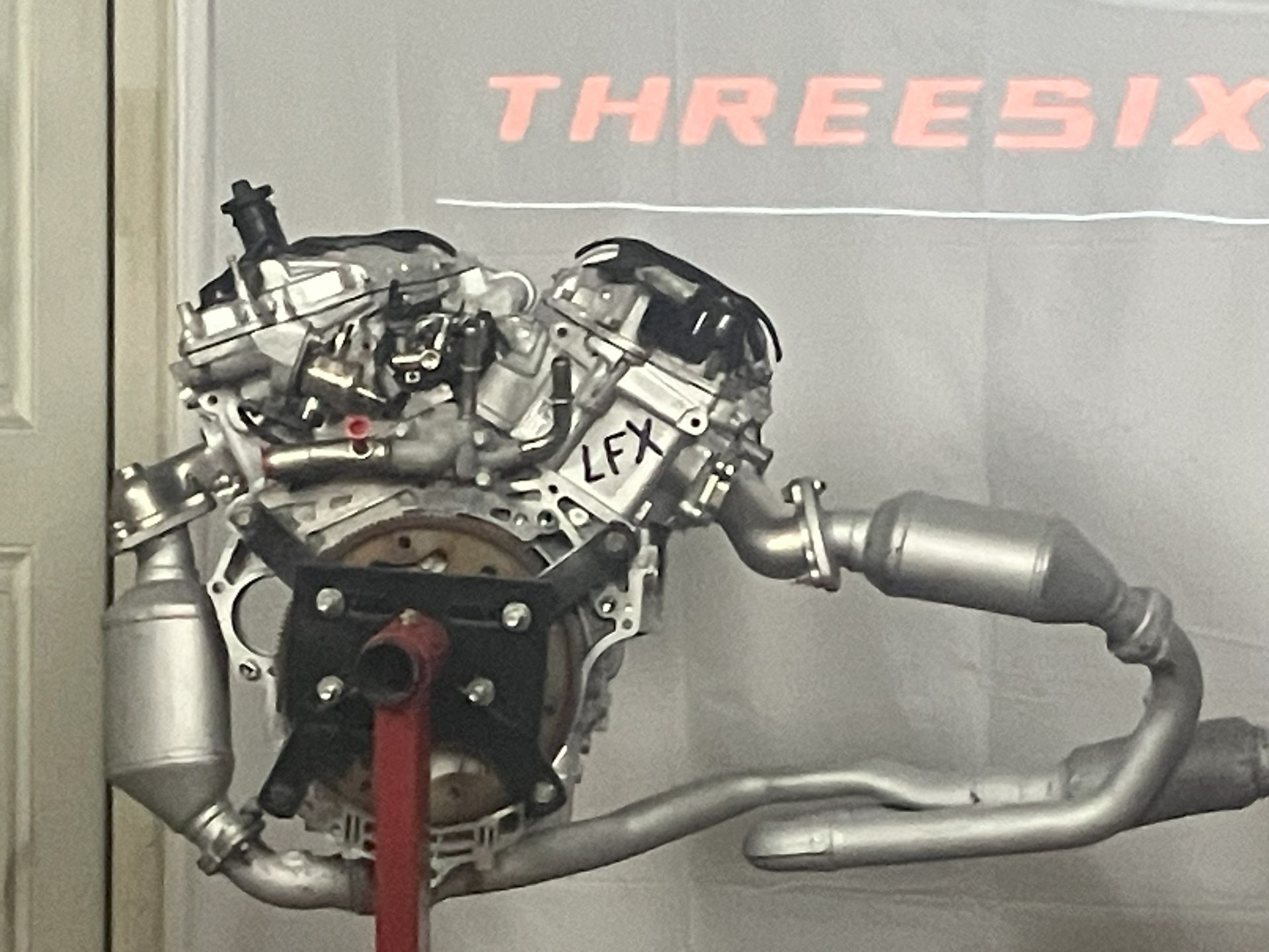 LLT exhaust on a LFX engine
