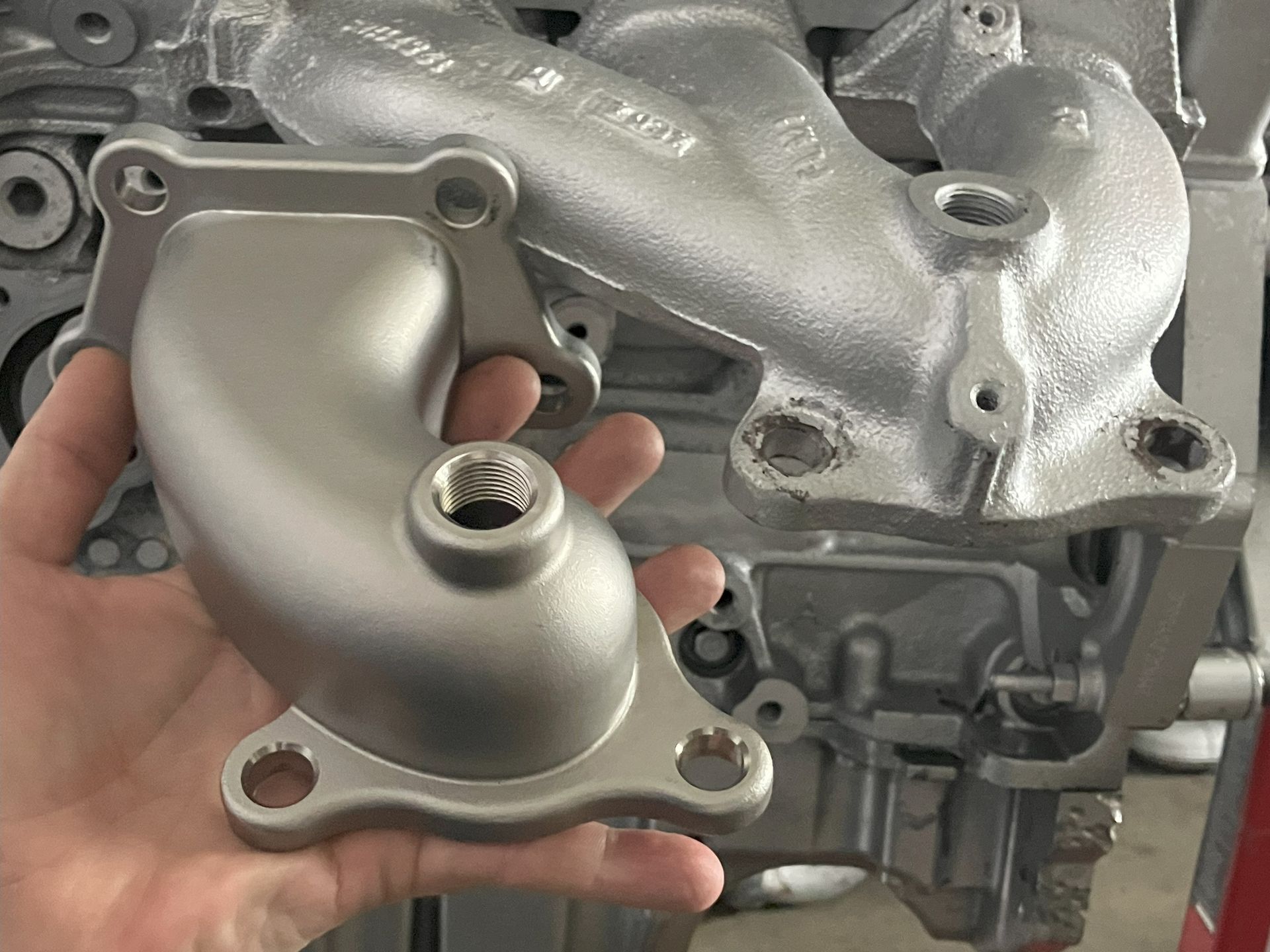 LLT to LFX 3.6 front exhaust adapter