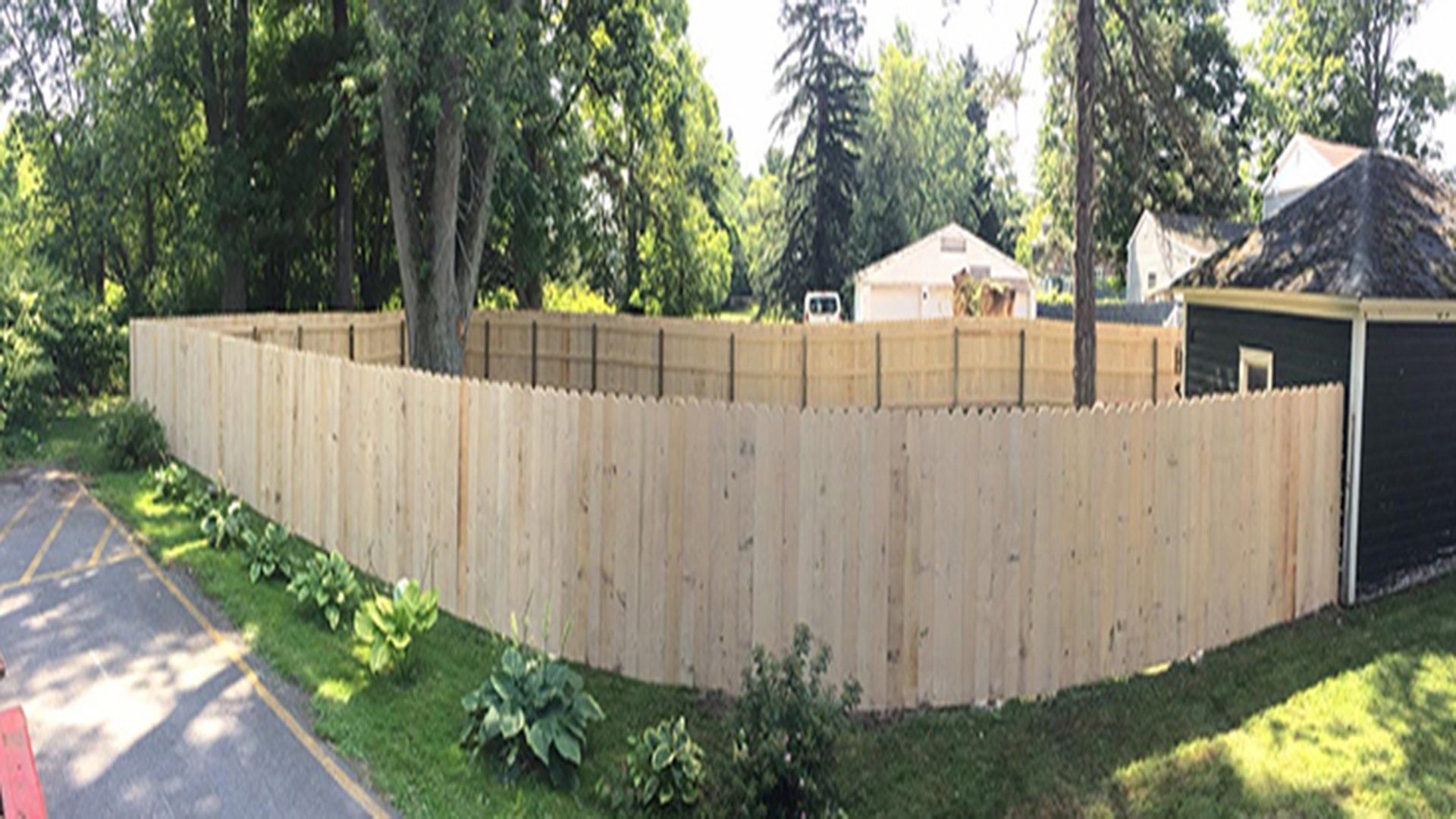 Custom Fence Installation - Durhamville, NY - Helmer’s Complete Tree & Landscape