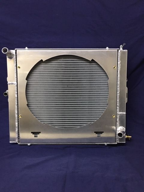 TCP 2017-2018 Polaris RZR 1000 XP Turbo Radiator I Shroud