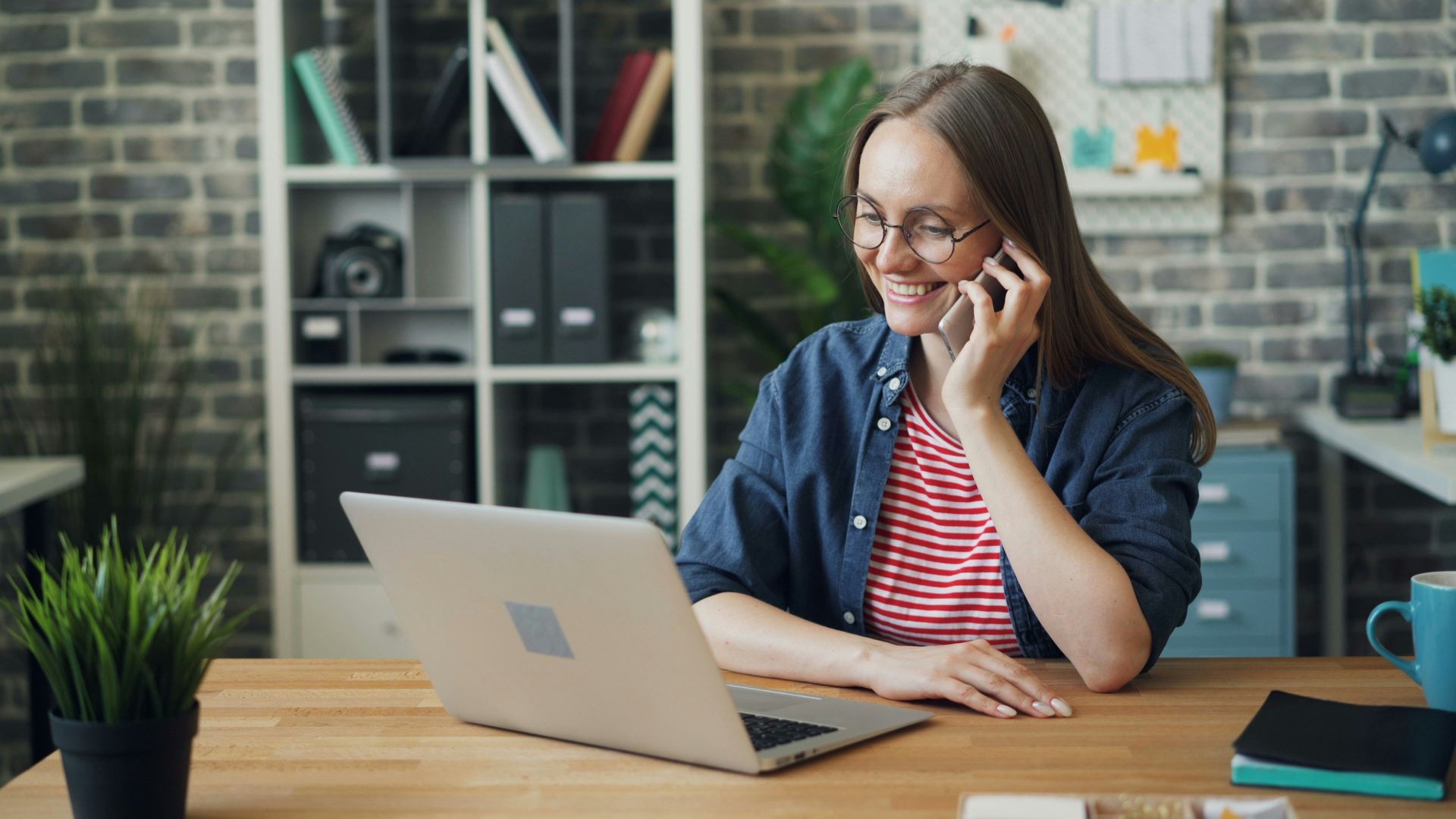 Personal move manager at The Mover Group on a call — the human point of contact diplomatic families and embassies rely on
