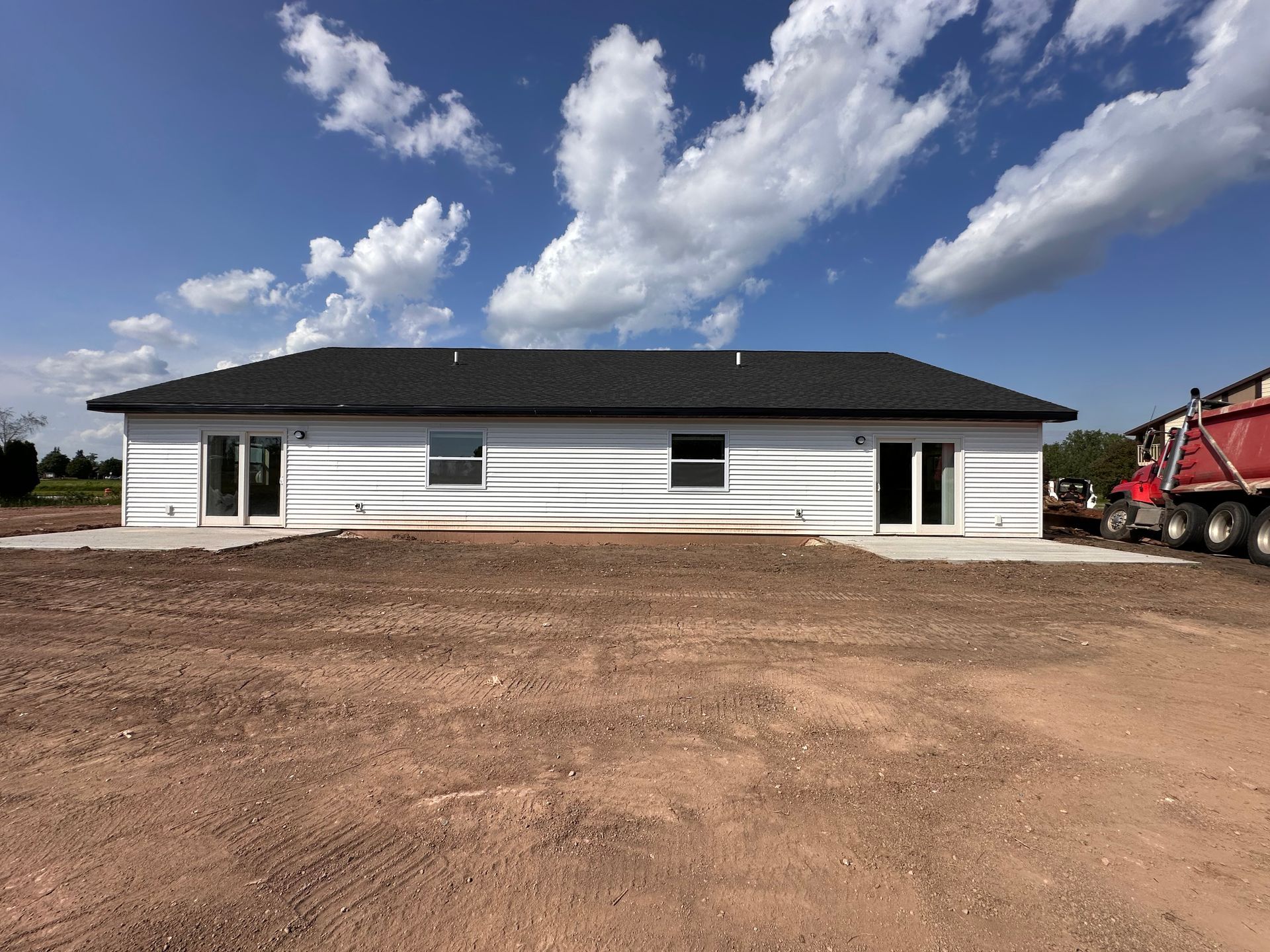 back of duplex