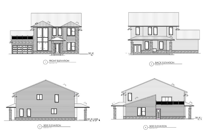 Elevation plans