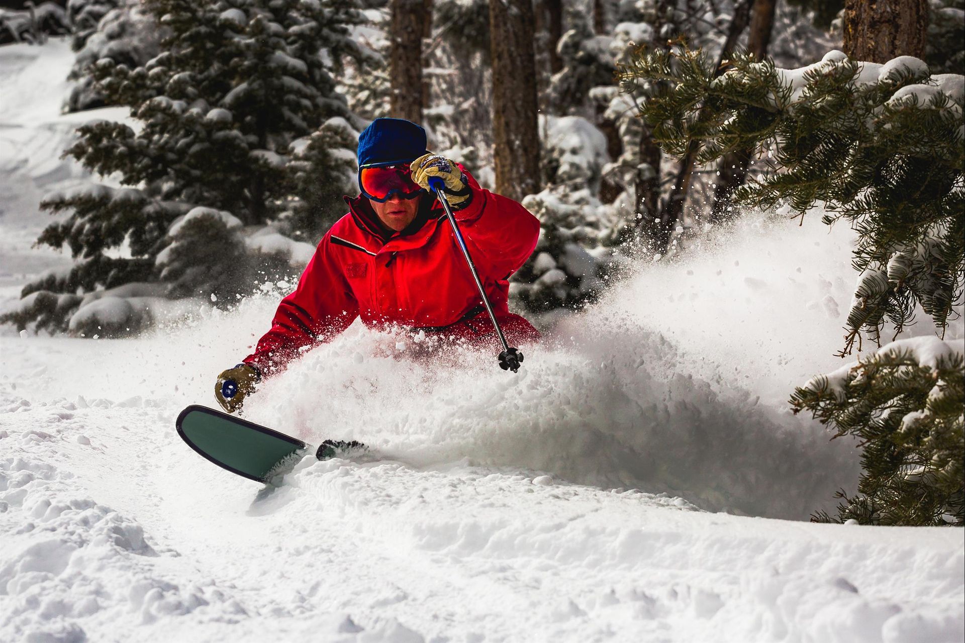 Mountain Skiing