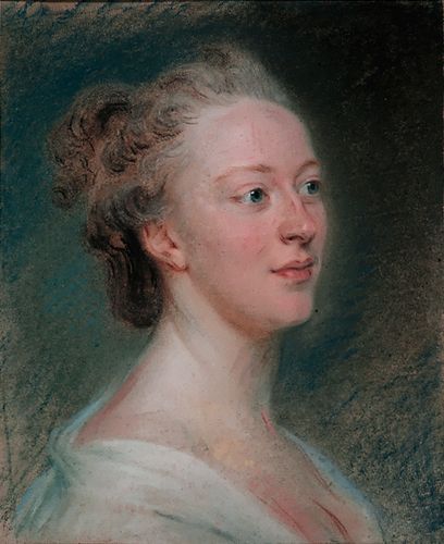 Belle van Zuylen, Isabelle Agneta van Tuyl- van Serooskerken door Maurice Quentin de la Tour