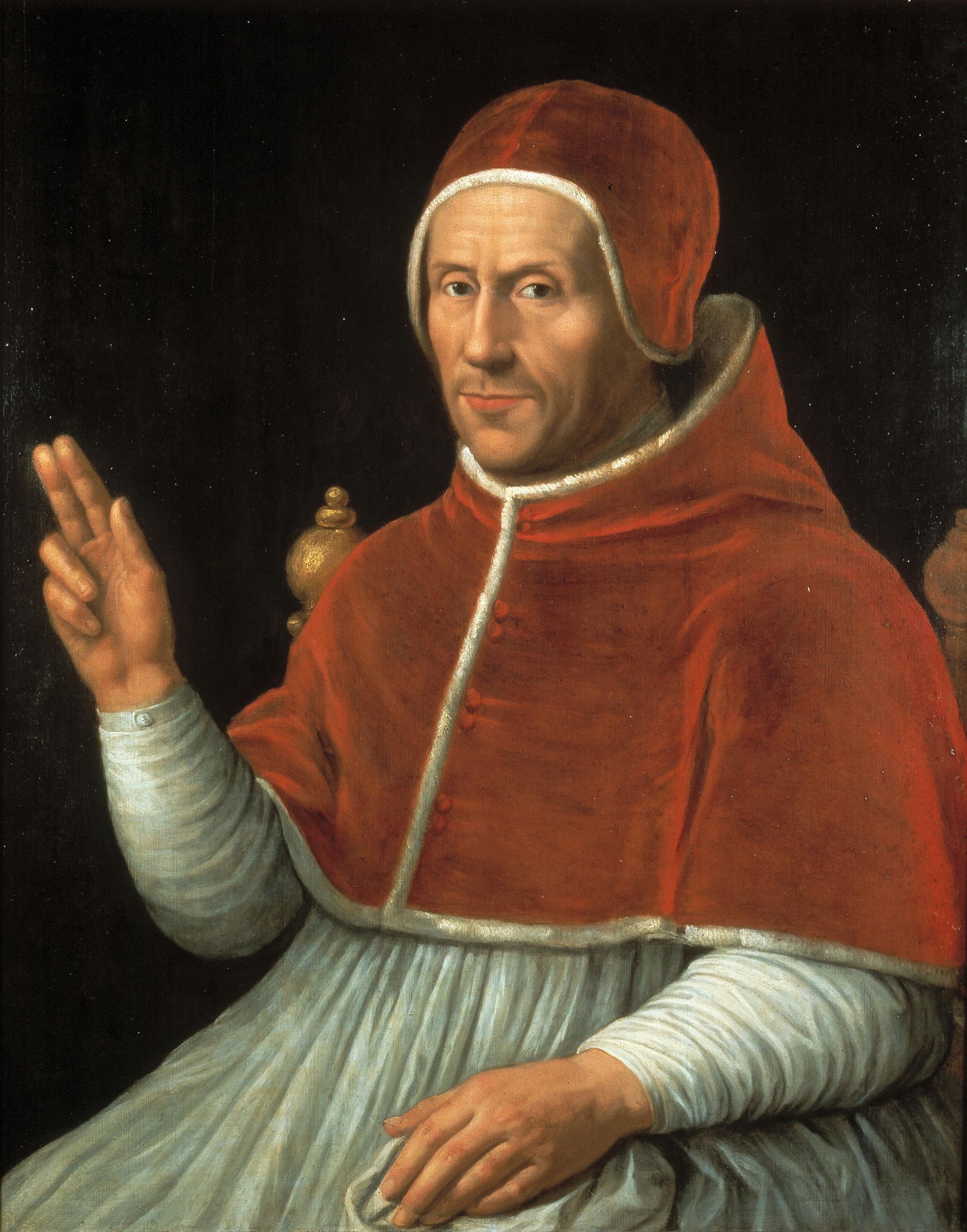 Schilderij van paus Adrianus VI door Jan van Scorel
