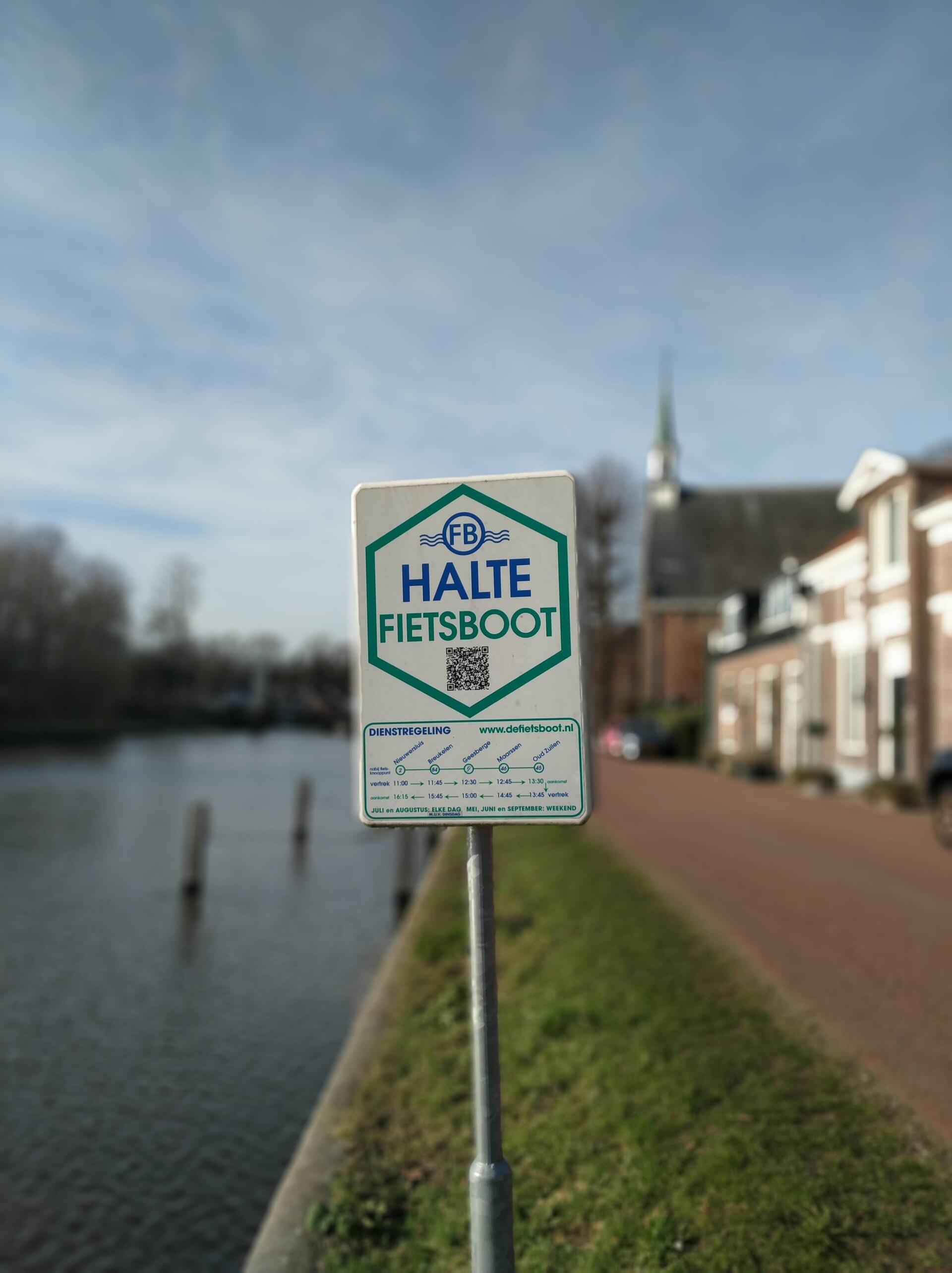 Halte-fietsboot-Vecht