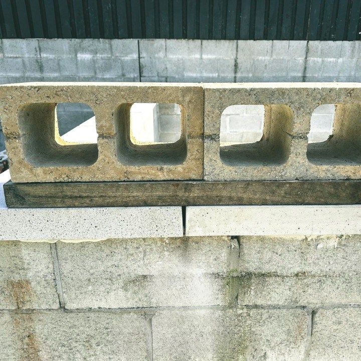 A Concrete Block is Sitting on Top of a Brick Wall — Goat Collective in Ballina, NSW