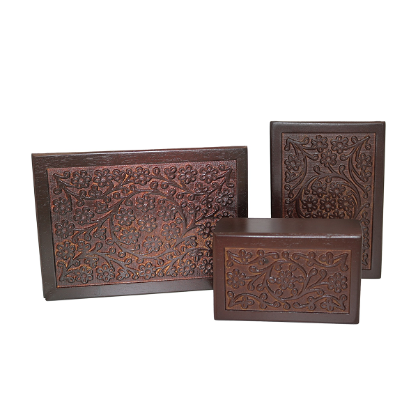 Indian Rosewood Urn