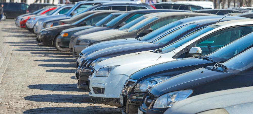 Cars Parked in a Row on a Sunny Day — Albury Super Cheap Car Rentals in Lavington, NSW