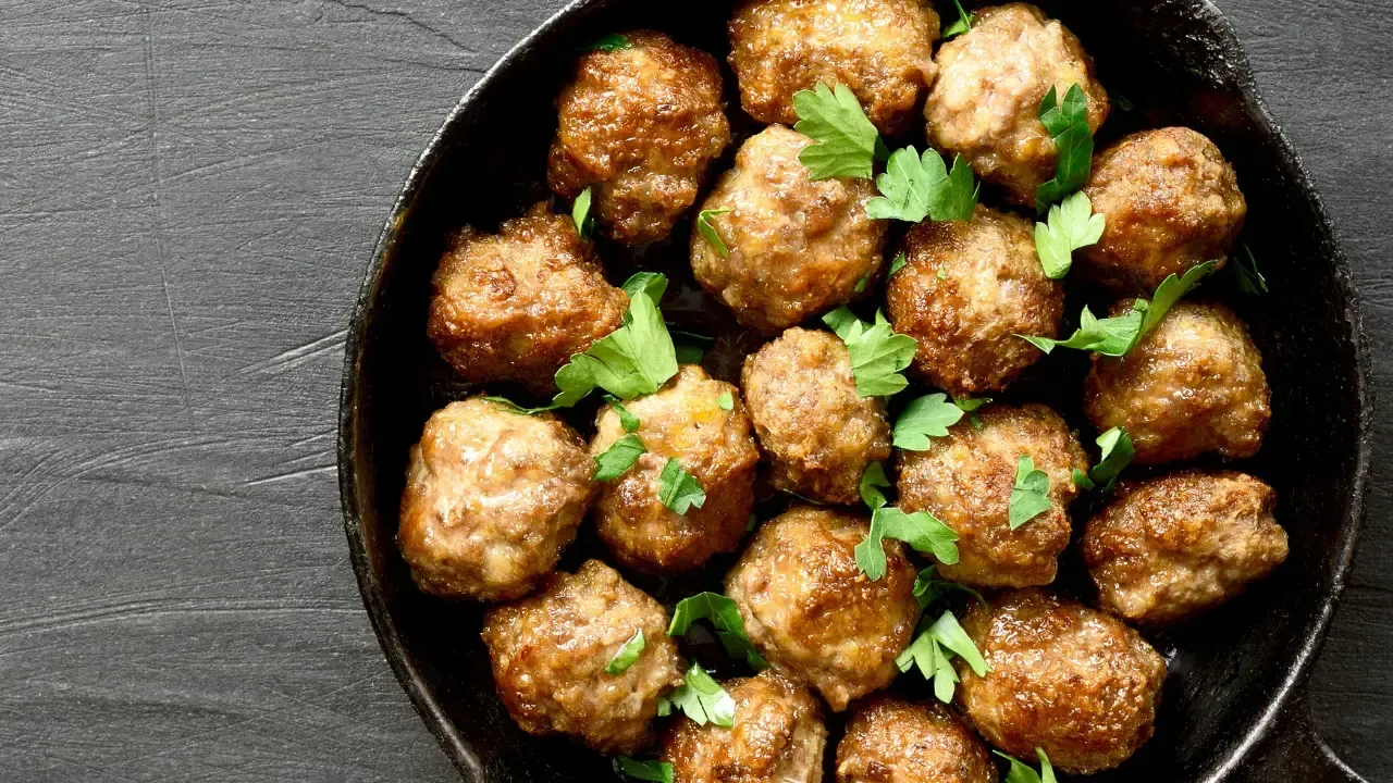 Beef and Quinoa Meatballs