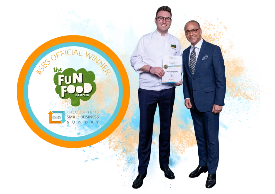 Fun Food Company Small Business Sunday award winner