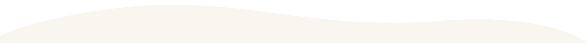 Blank white banner with a faint beige curved accent along the top edge