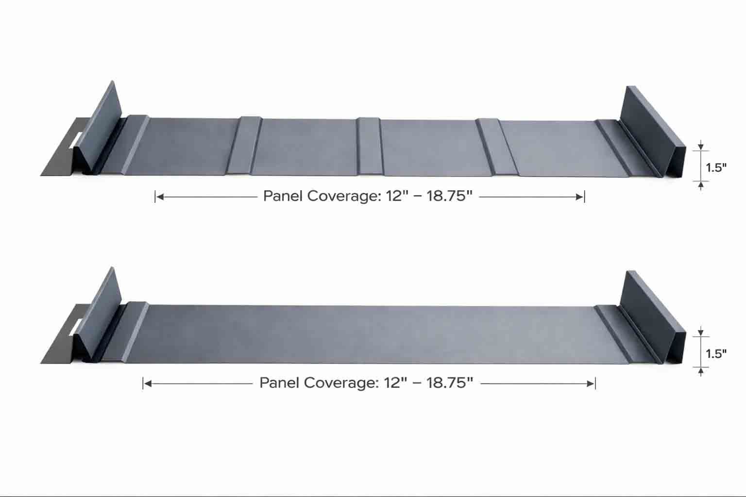 FF150 – 1.5″ Snap-Lock with Slotted Flange