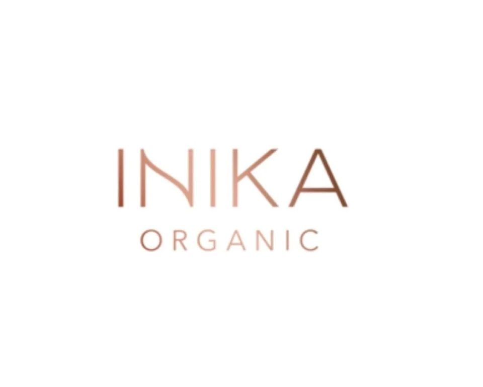 INIKA ORGANIC logo in copper script on a white background.