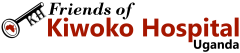 A logo for the friends of kiwoko hospital in uganda