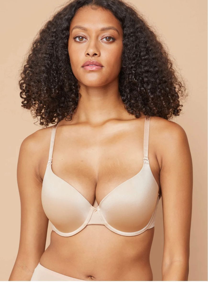 Woman in Beige Bra, Looking Forward — Shona's Lingerie in Hermit Park, QLD