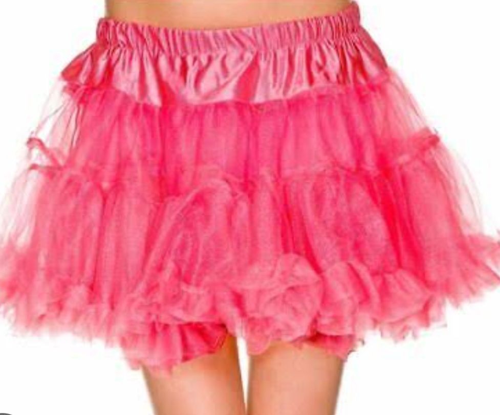 Pink Ruffled Tutu Skirt — Shona's Lingerie in Hermit Park, QLD
