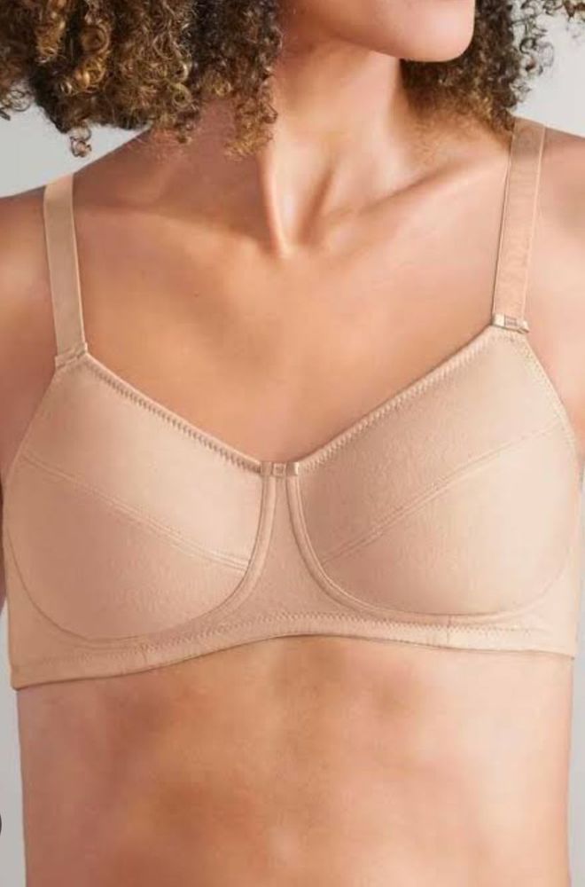 Beige Bra on a Person's Torso — Shona's Lingerie in Hermit Park, QLD