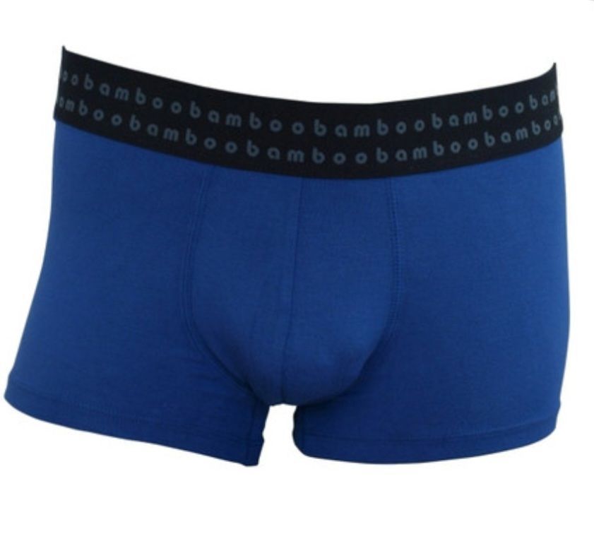 Blue Boxer Briefs With Black Waistband, Brand Name — Shona's Lingerie in Hermit Park, QLD