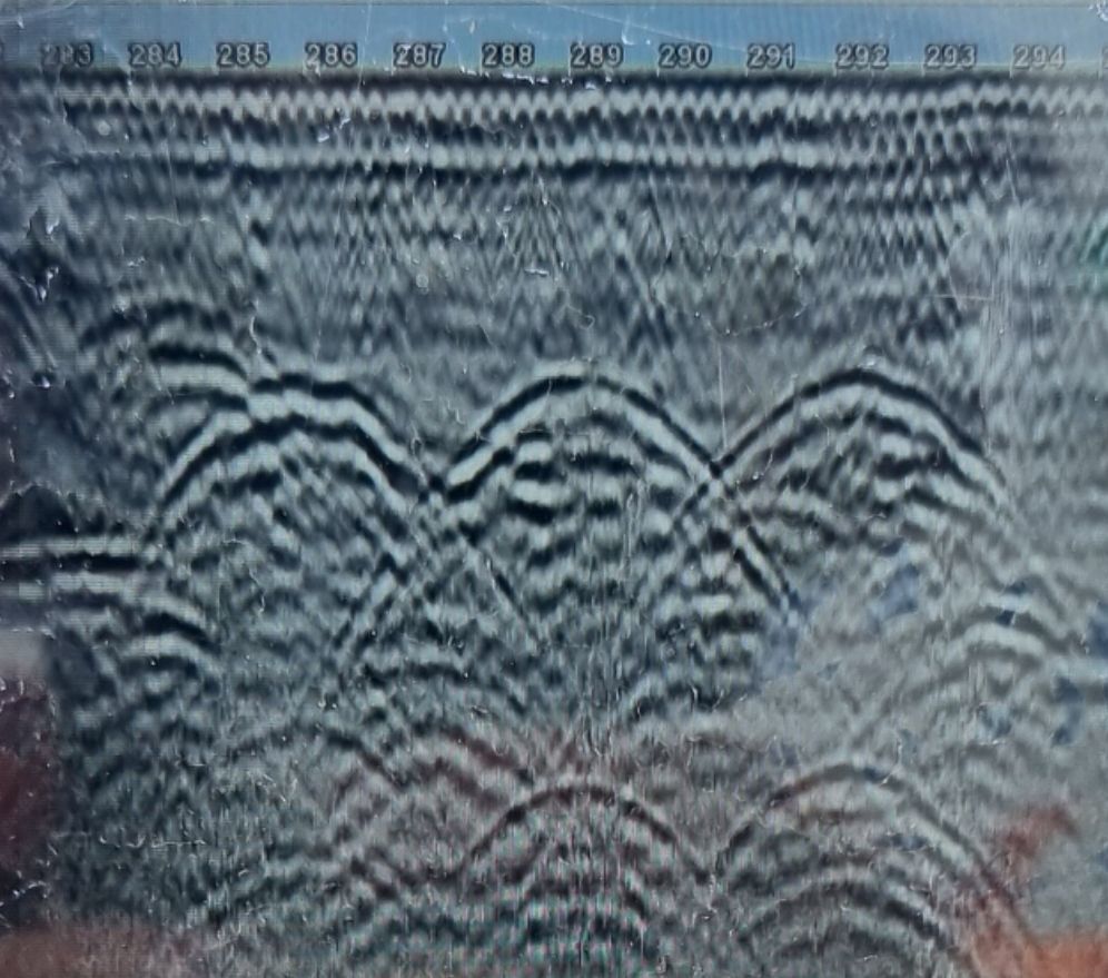 A Close Up of a Computer Screen With Numbers on It — Austar Underground Services in Girraween, NT