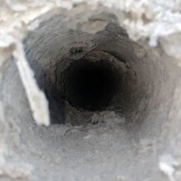 a dirty dryer vent