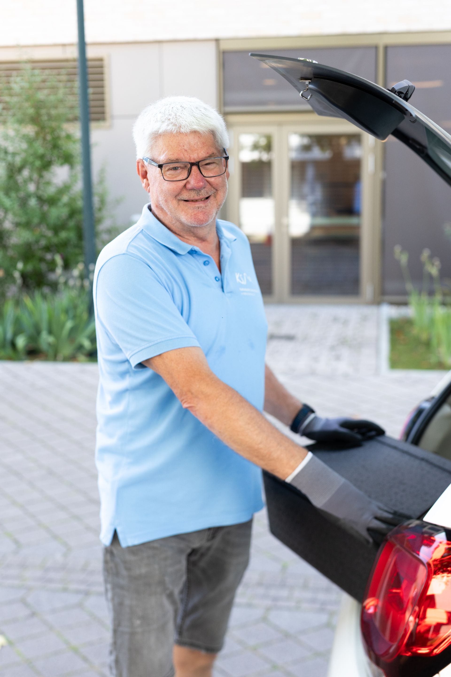 Albert Veith ist Fahrer für unseren Menüservice