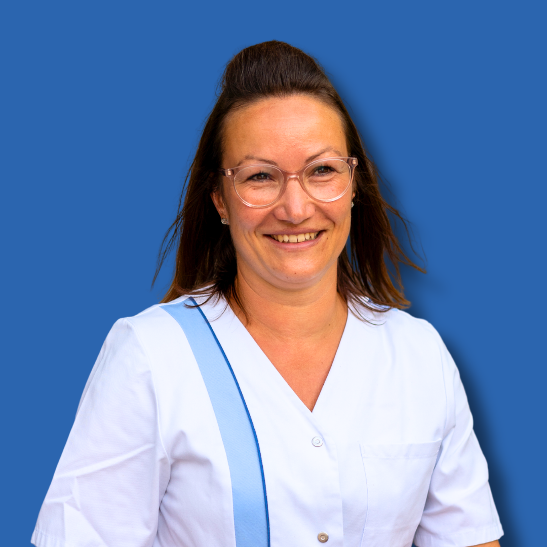 Ina Oswald ist Pflegefachkraft bei der Sozialstation Rastatt