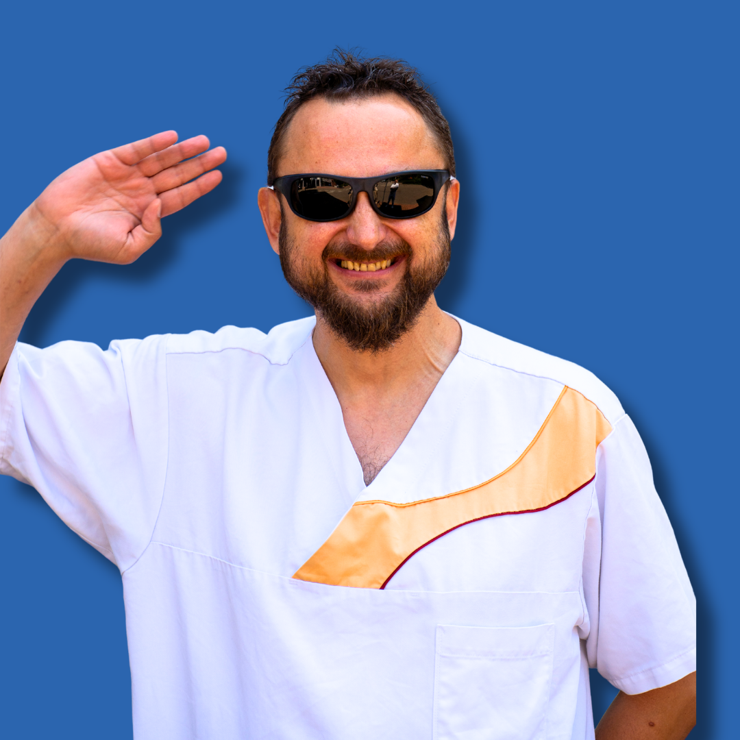 Peter Semper ist Pflegefachkraft bei der Sozialstation Rastatt