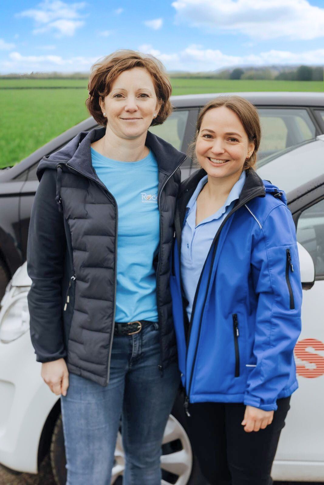 Teresa Dreßel und Tyrit Wolter vom mobilen Wundzentrum der Katholischen Sozialstationen in Mittelbaden