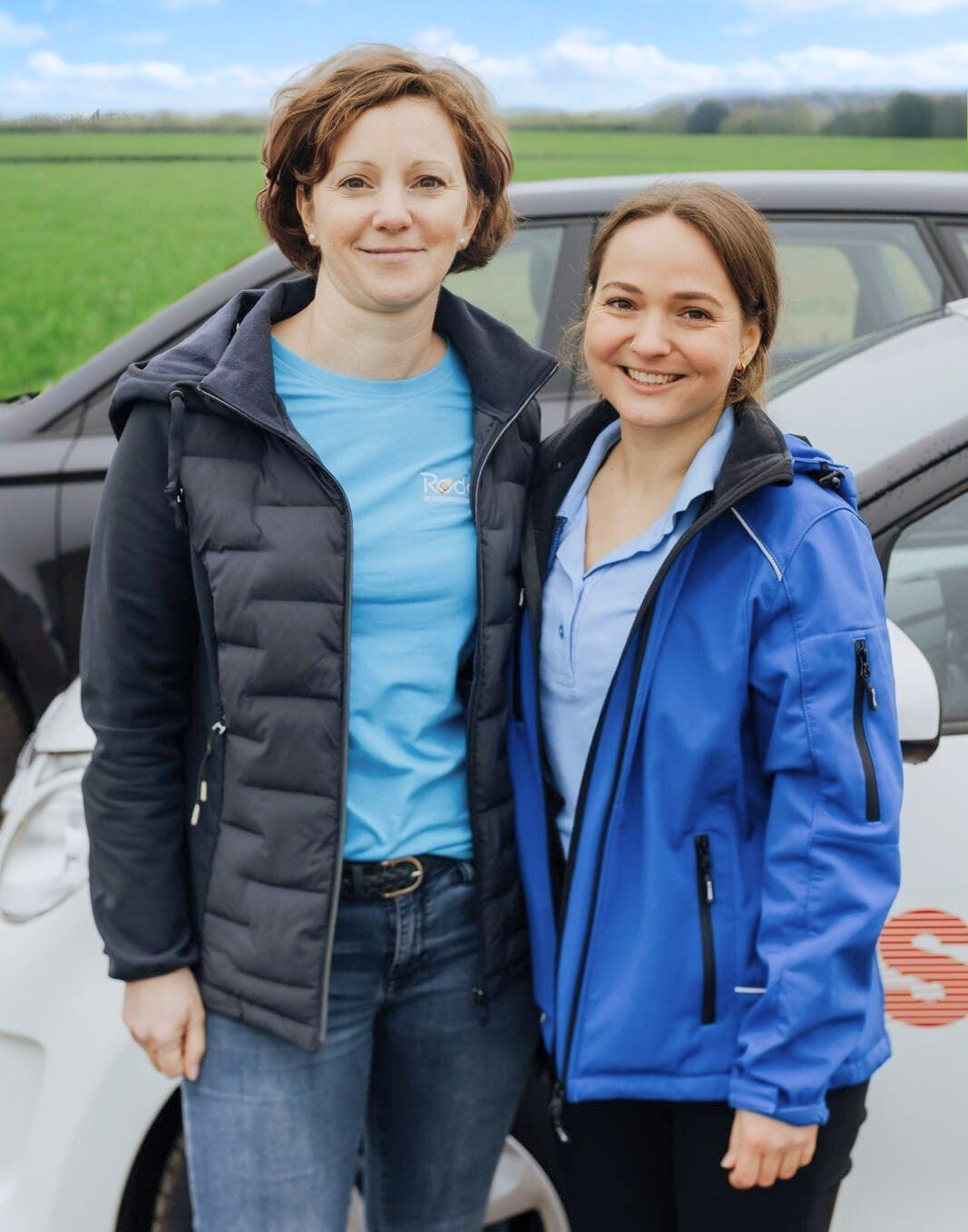 Teresa Dreßel und Tyrit Wolter vom mobilen Wundzentrum der Katholischen Sozialstationen in Mittelbaden