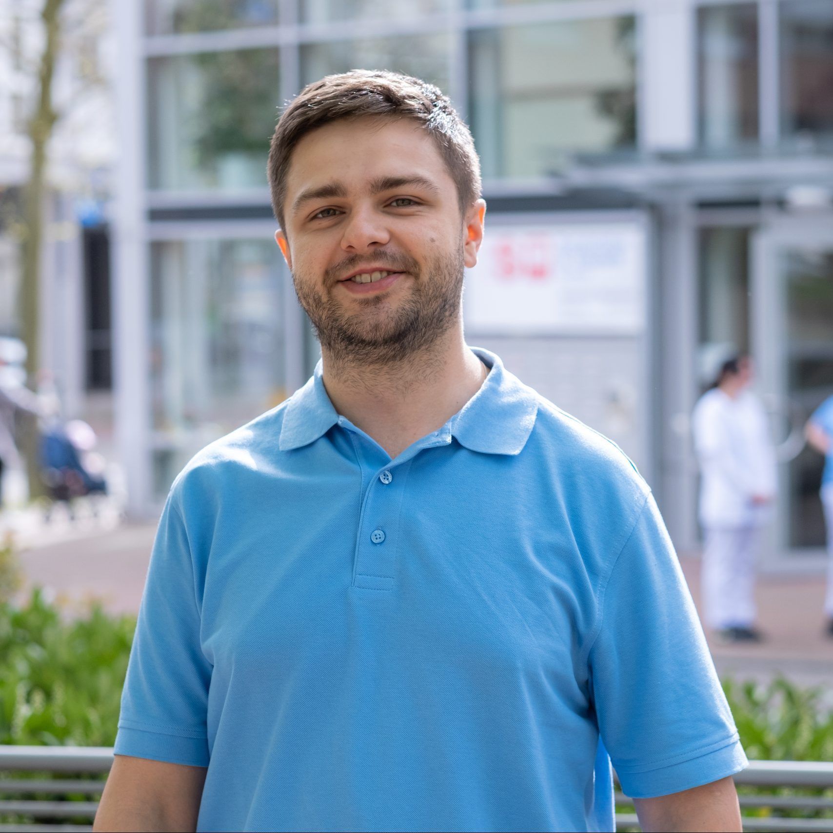 Praktikant in der ambulanten Pflege