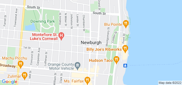 Map of business location