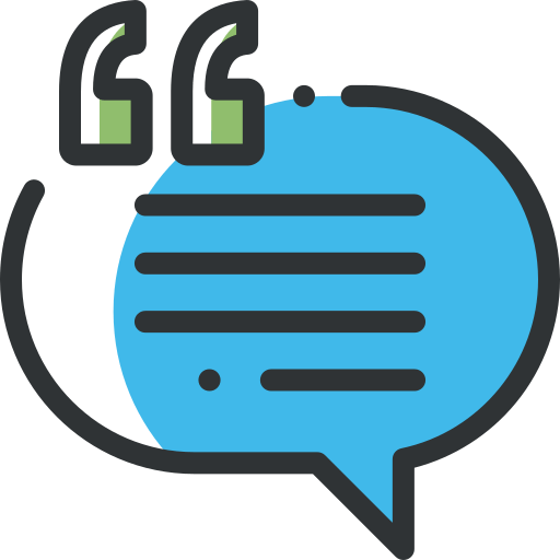 famous quotes app logo