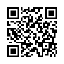 QR code, black and white, containing encoded data, square format.
