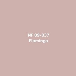 Nf 09-037 flamingo is een lichtroze verfkleur.