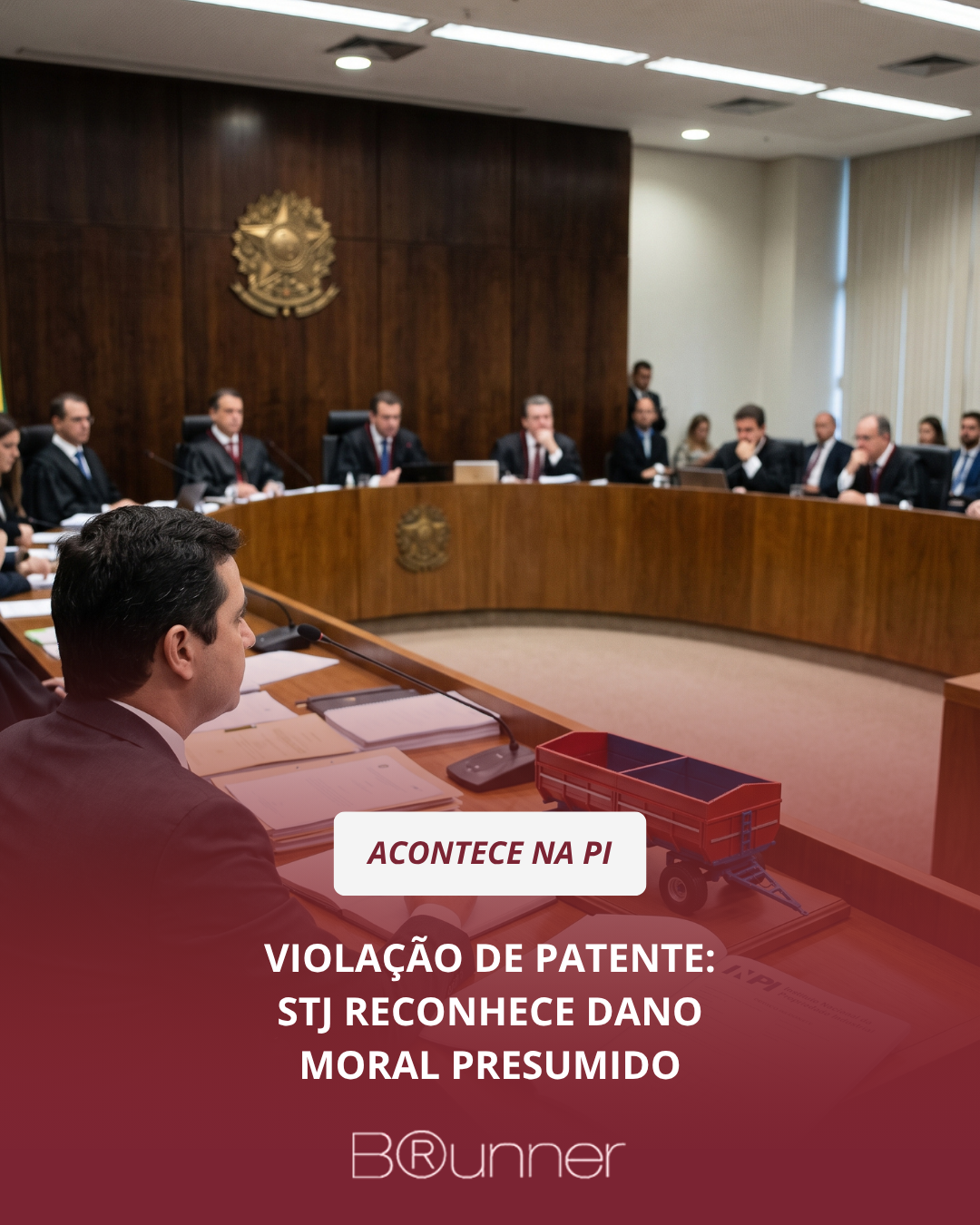 Violação de patente: STJ reconhece dano moral presumido