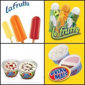 Imagem com sorvetes